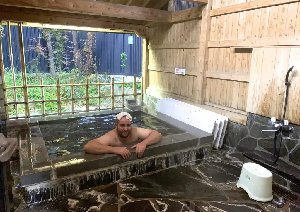 Privates Onsen in Japan