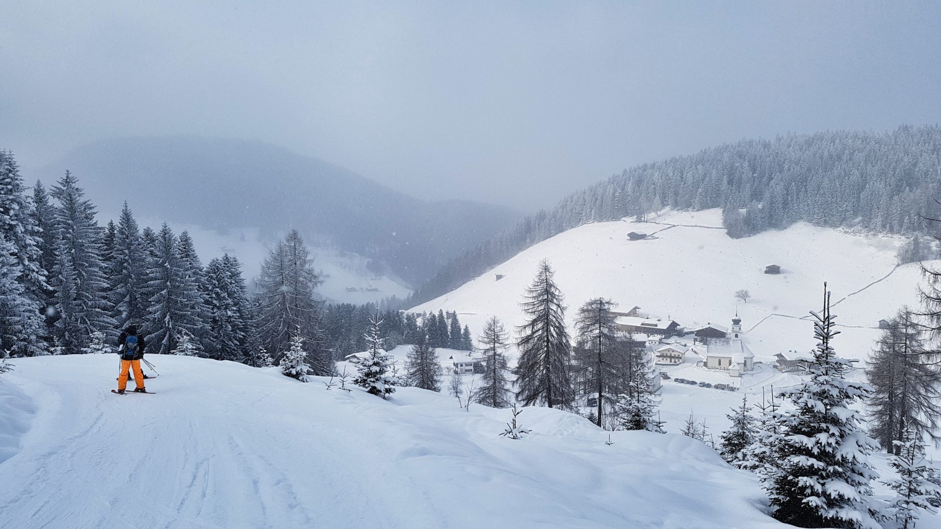 Rodeln nach Thierbach in Ski Juwel, Tirol, Österreich