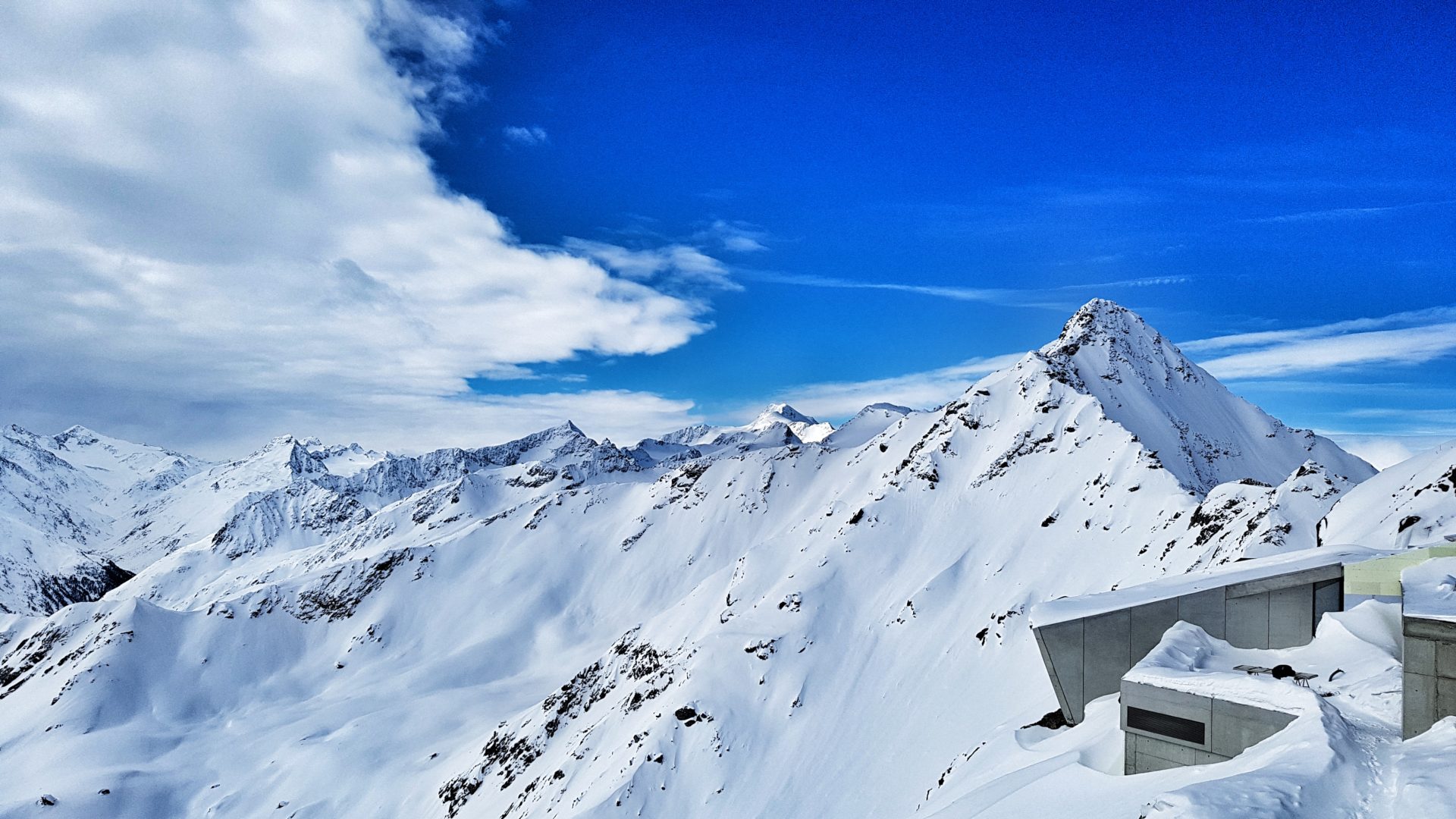 Bergblick im Ötztal, Sölden