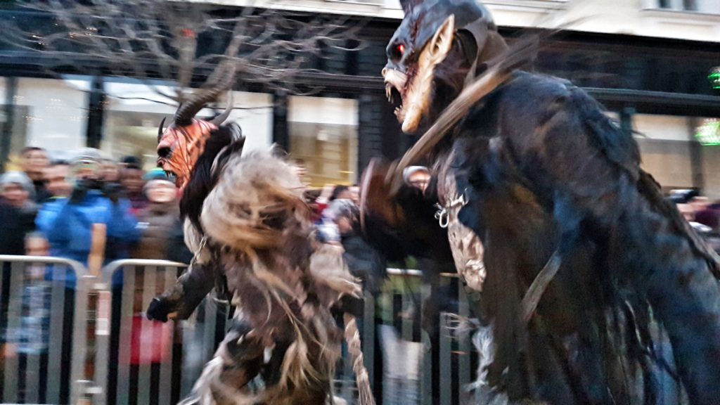 Krampuslauf in Graz, Austria