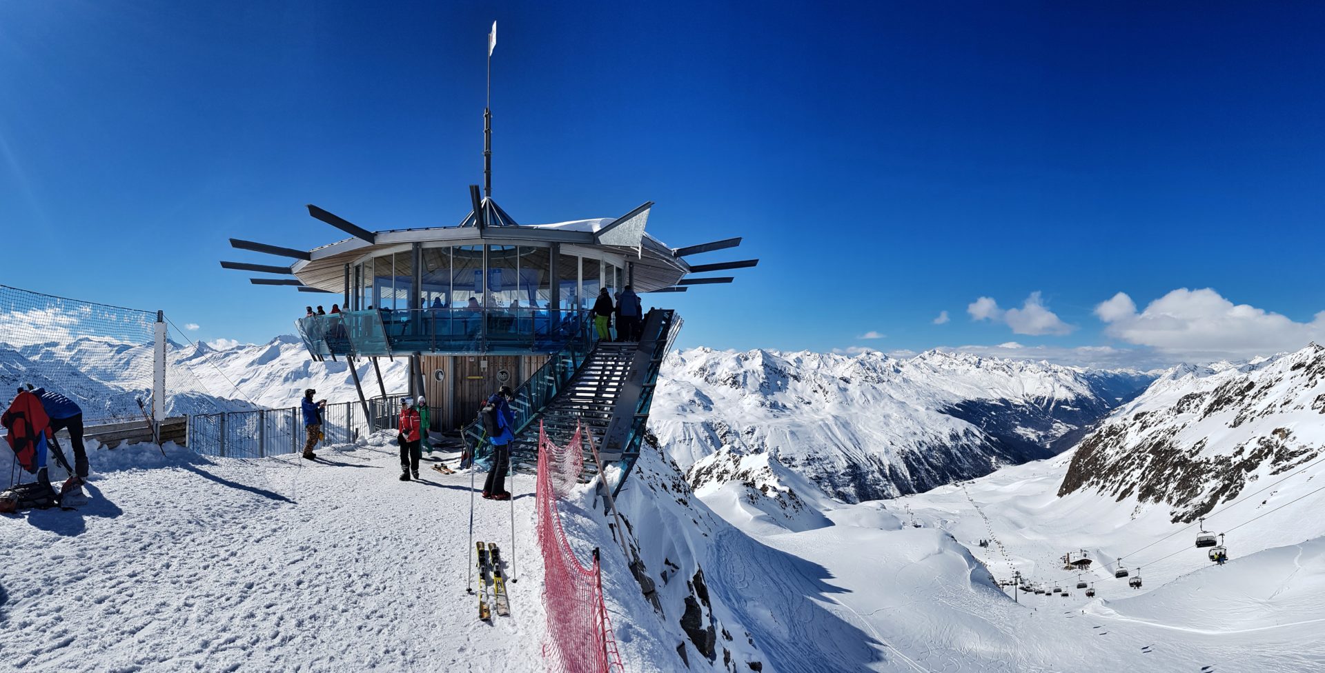 Top Mountain Star Hütte in Hochgurgl, Ötztal, Österreich.