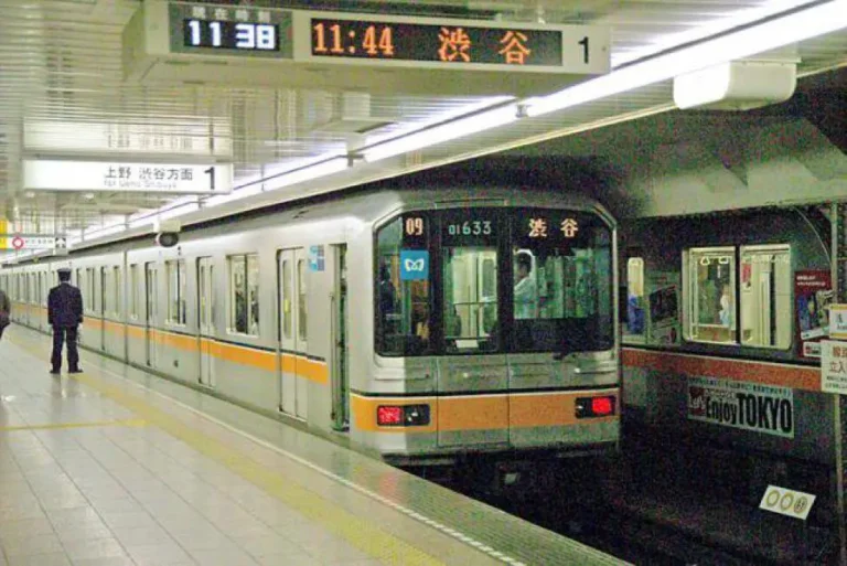 Mit U-Bahn und Zug durch Tokio