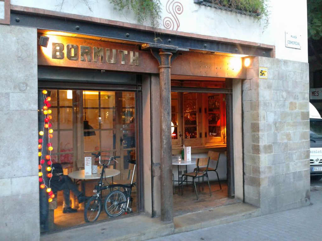 Tapas Bar Bormuth in Barcelona Spanien.