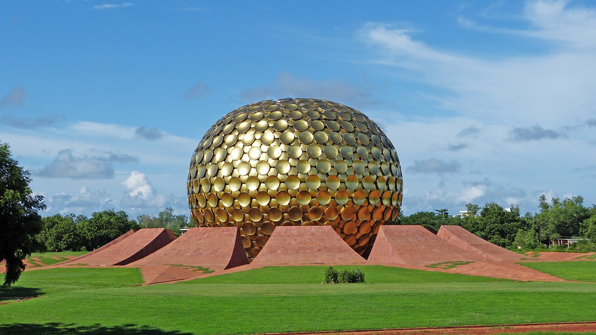 Auroville, in der Nähe von Pondicherry