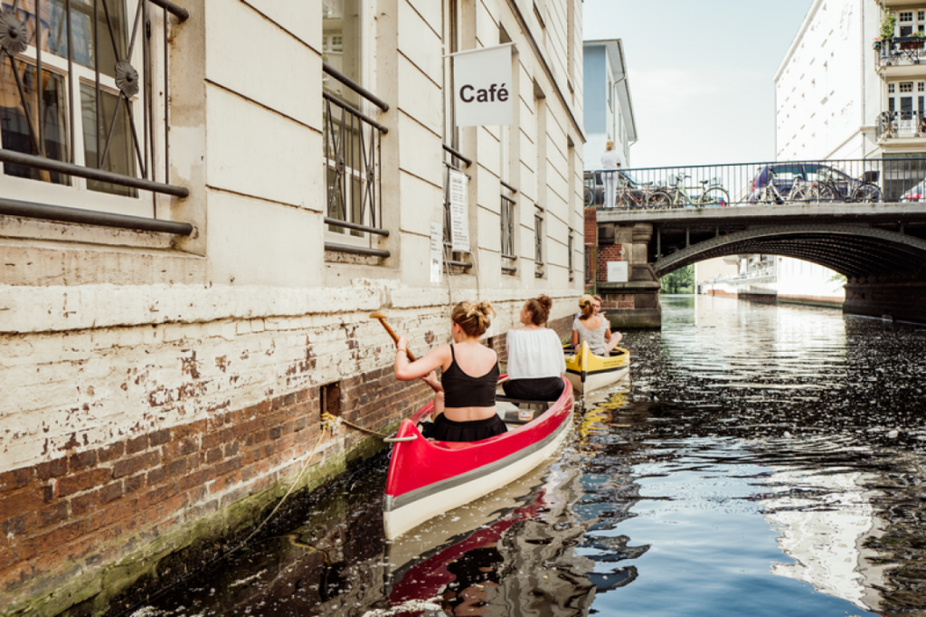 Cafe Canale in Hamburg, Deutschland