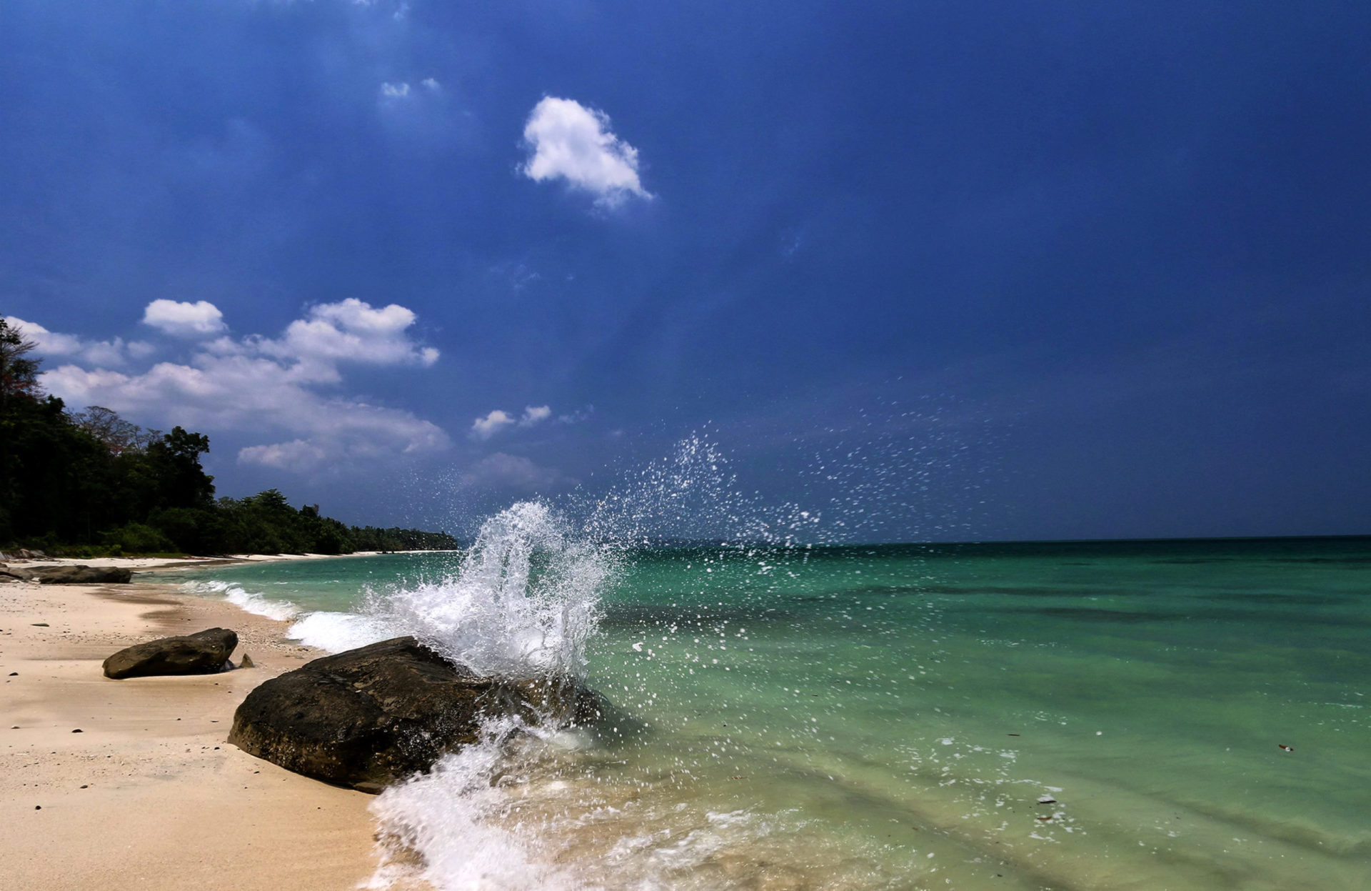 Havelock Island, unerforschte Orte in Andaman, Indien