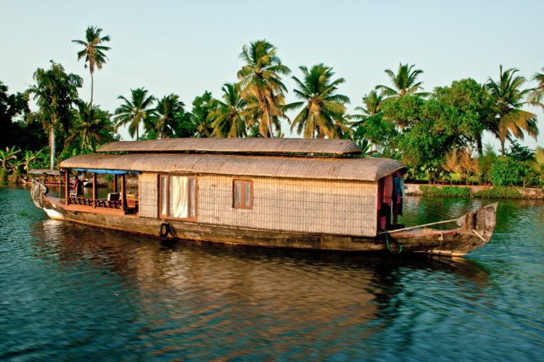 Die wunderschönen Backwaters von Kerala