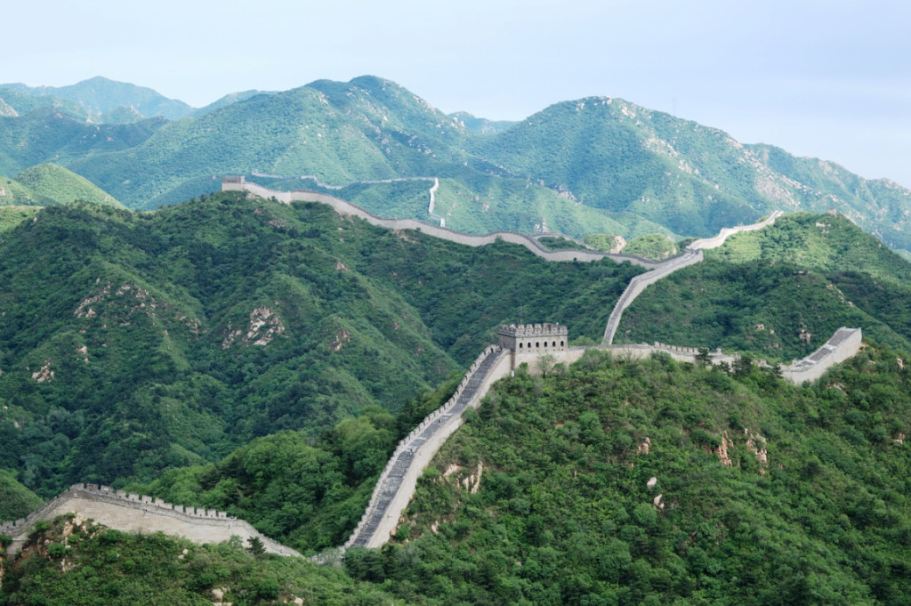 Besuche die Große Mauer in China