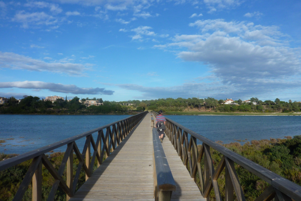 Quinta do Lago - die Brücke in Faro