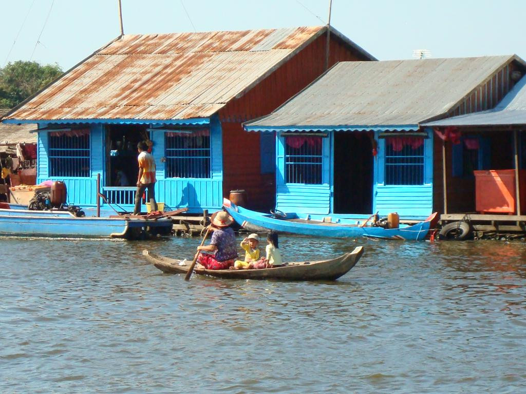 Schwimmende Häuser in Siem Reap - Kambodscha Reisetipps