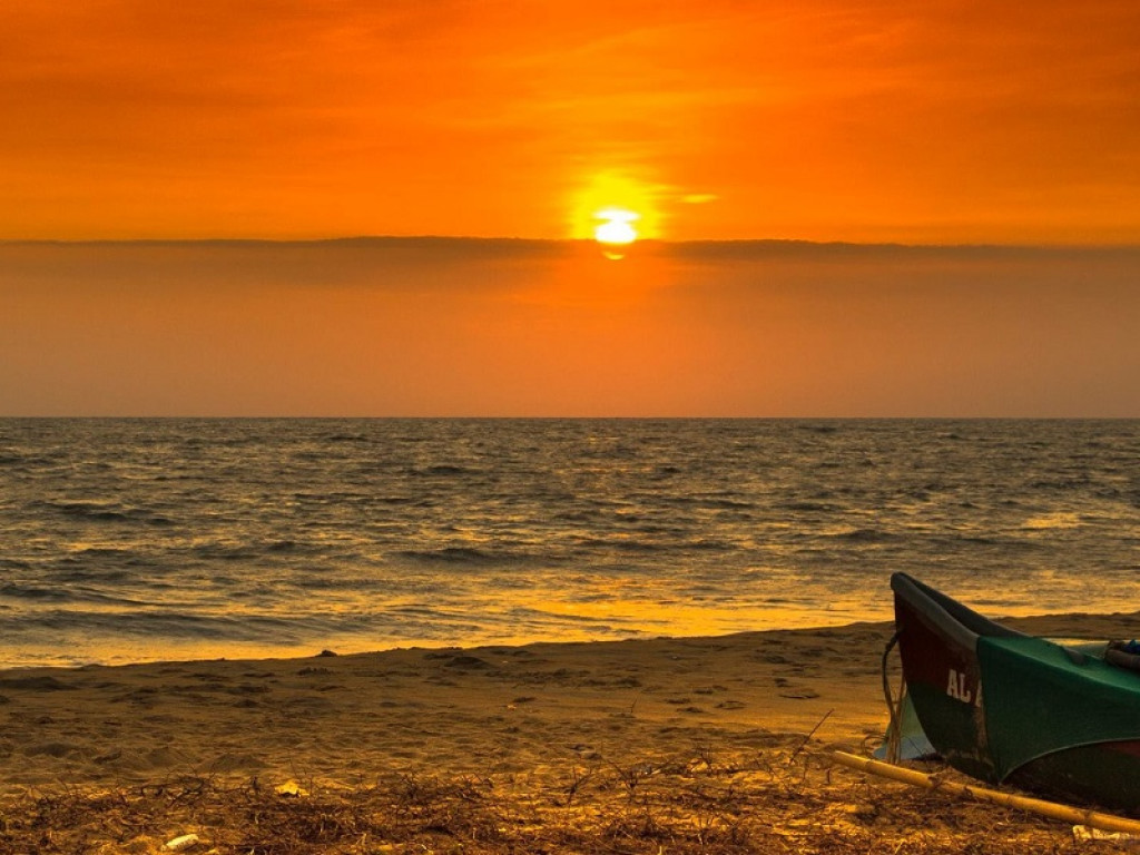 Kozhikode Strand in Kerala