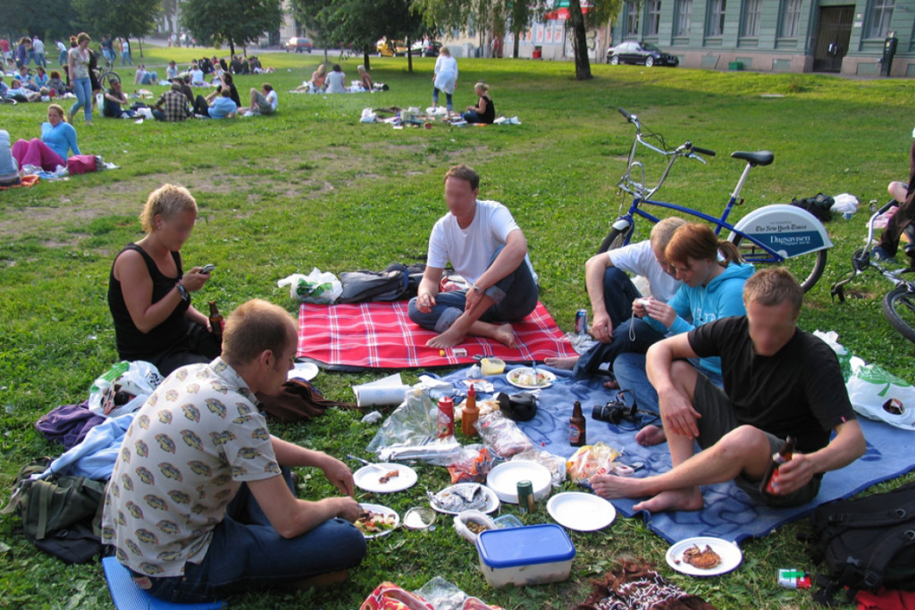 Picknicks in Oslo, Norwegen