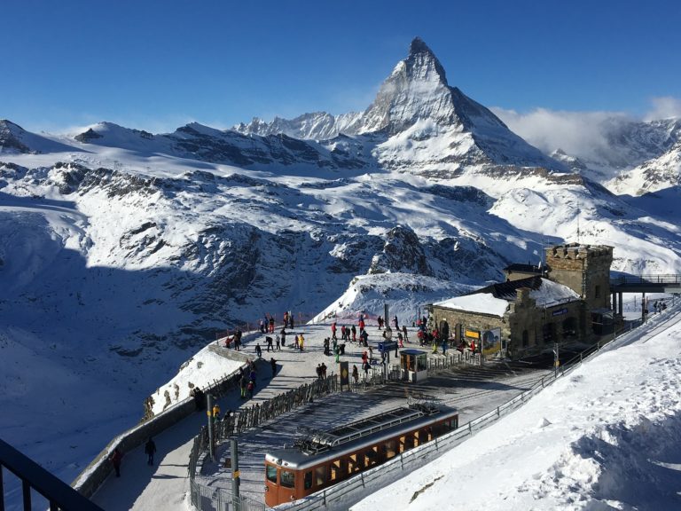 Skifahren und Snowboarden in der Schweiz