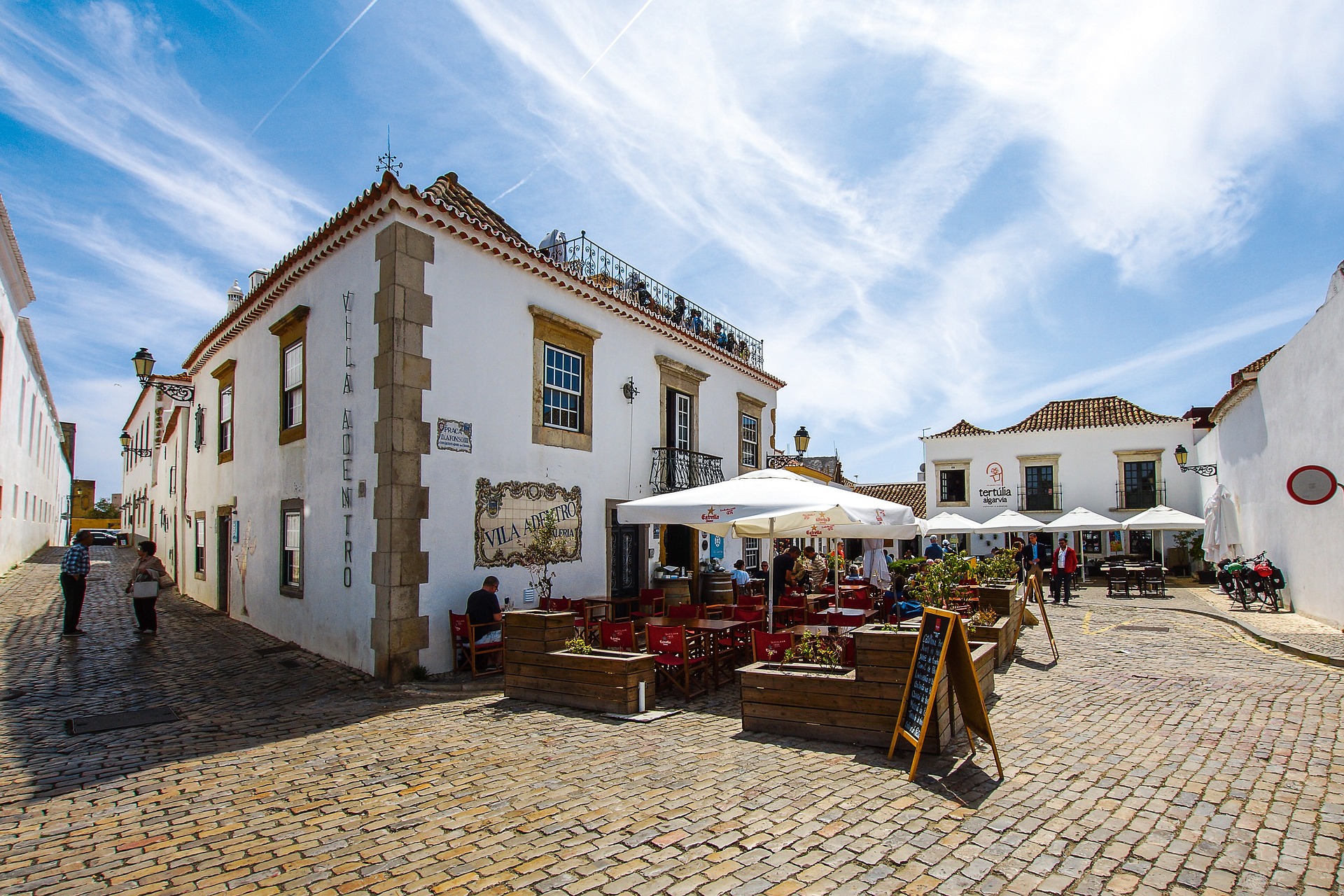 Vila Adentro in Faro, Algarve, Portugal.