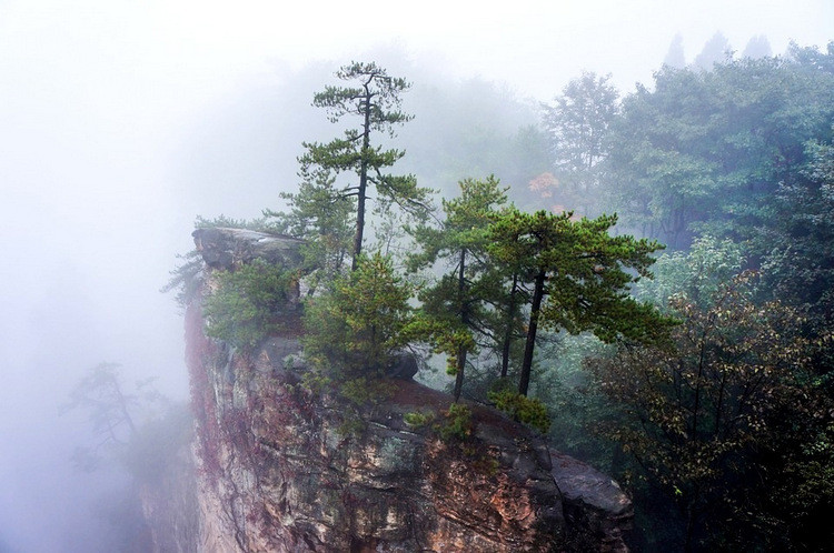 Highlights des ZhangJiaJie Nationalparks, China.