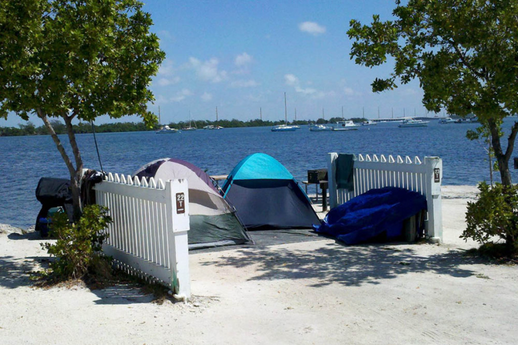 Boyd's Key West Campingplatz in Florida, USA.