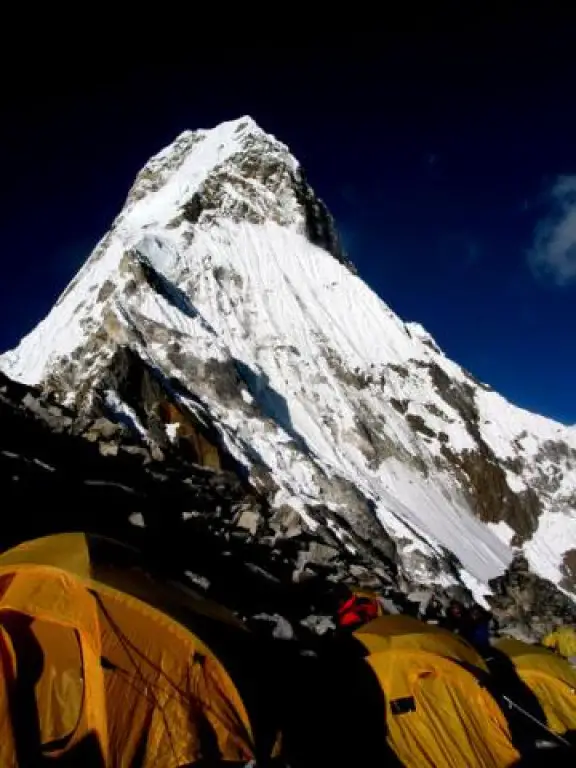 Zelte am Mount Everest Base Camp, Nepal