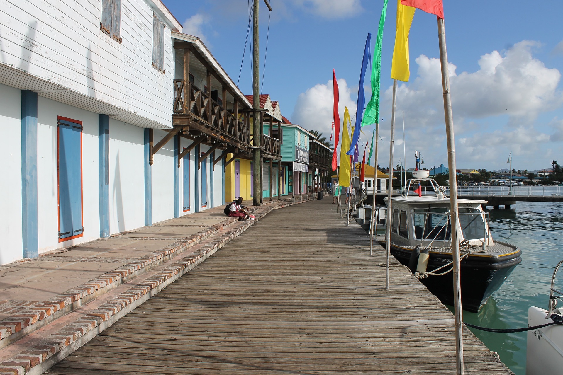 Hafen der Insel Margarita in Mexiko.