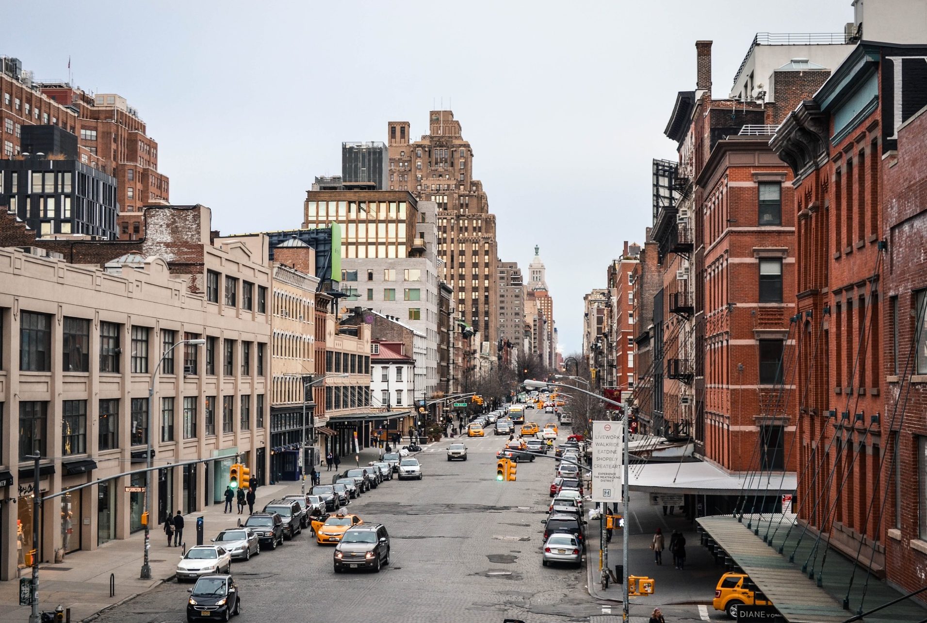 Meatpacking District in New York City, USA.