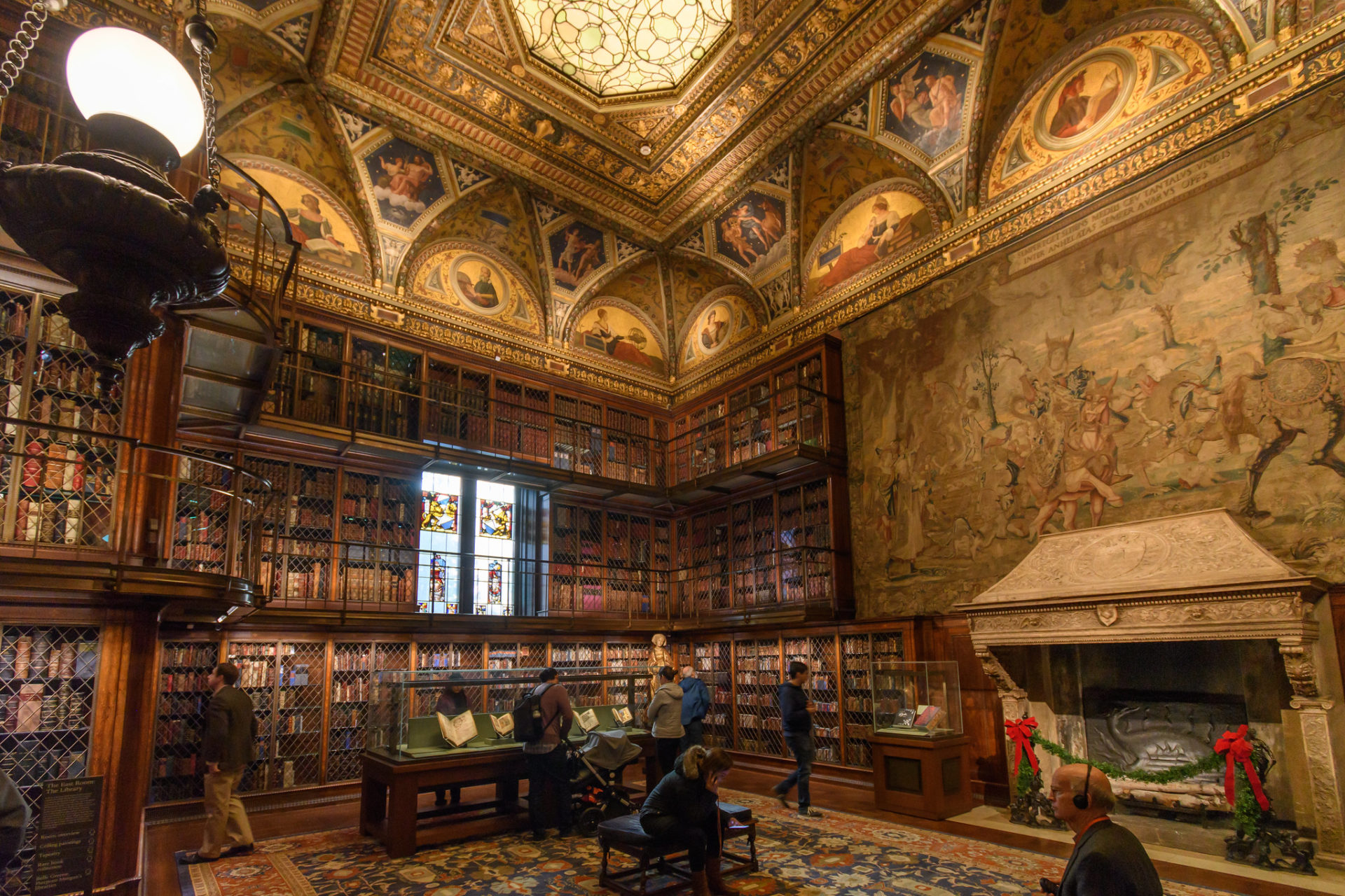 Morgan Library and Museum in New York City, USA.