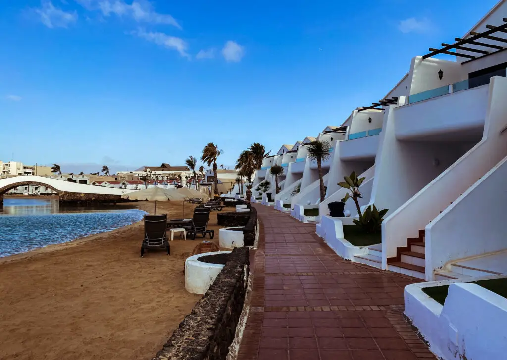 Sands Beach Resort auf Lanzarote, Kanarische Inseln, Spanien.