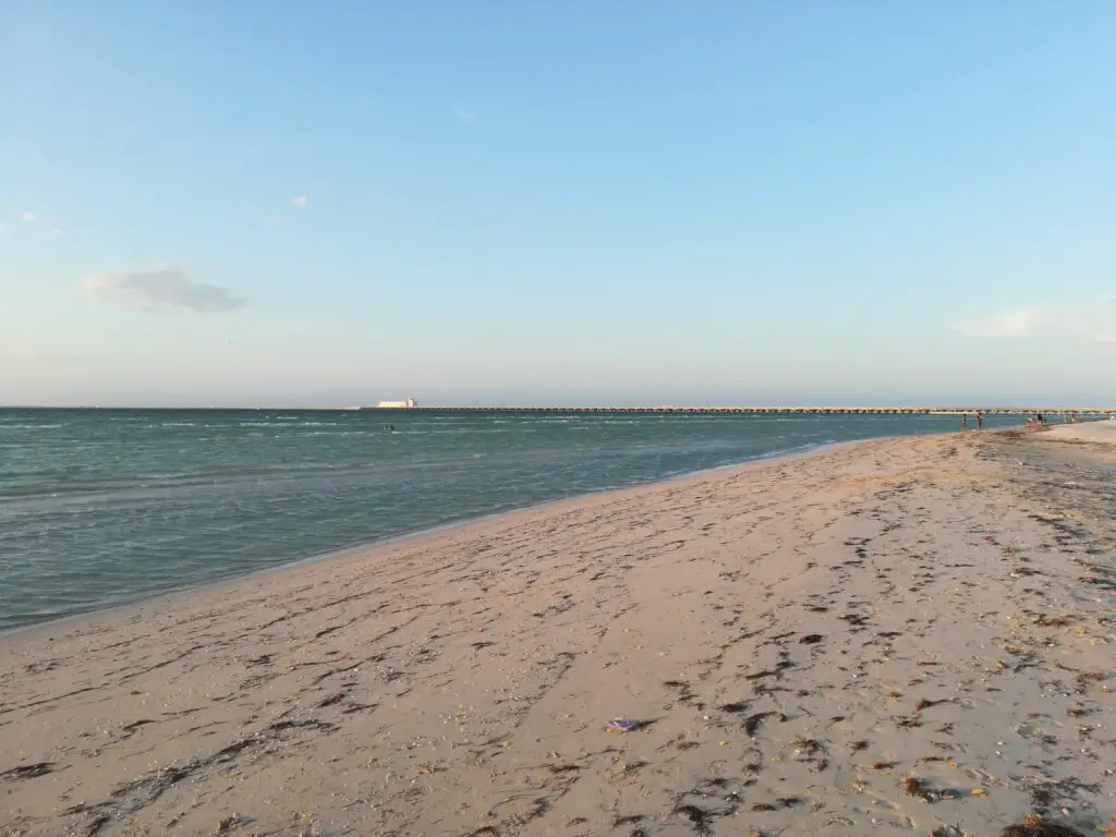 Strand in Yucatan, Mexiko