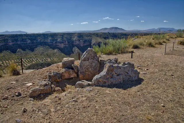 Megalithischer Park in Gorafe, Spanien