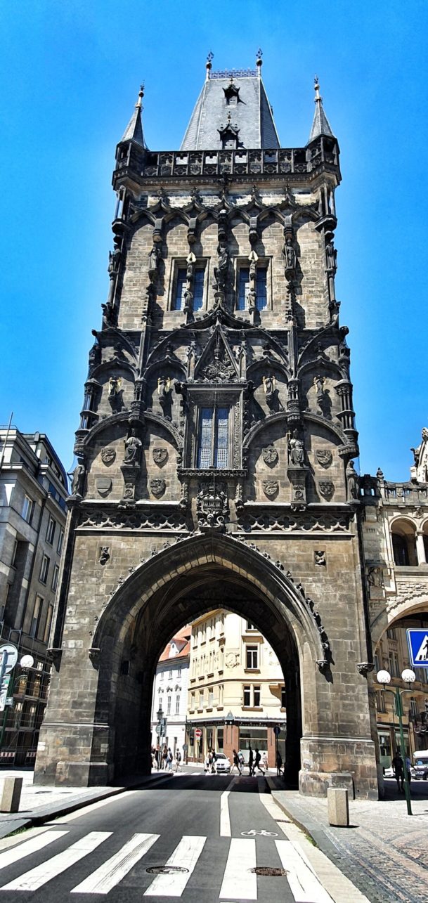 Pulverturm in Prag, Tschechische Republik.