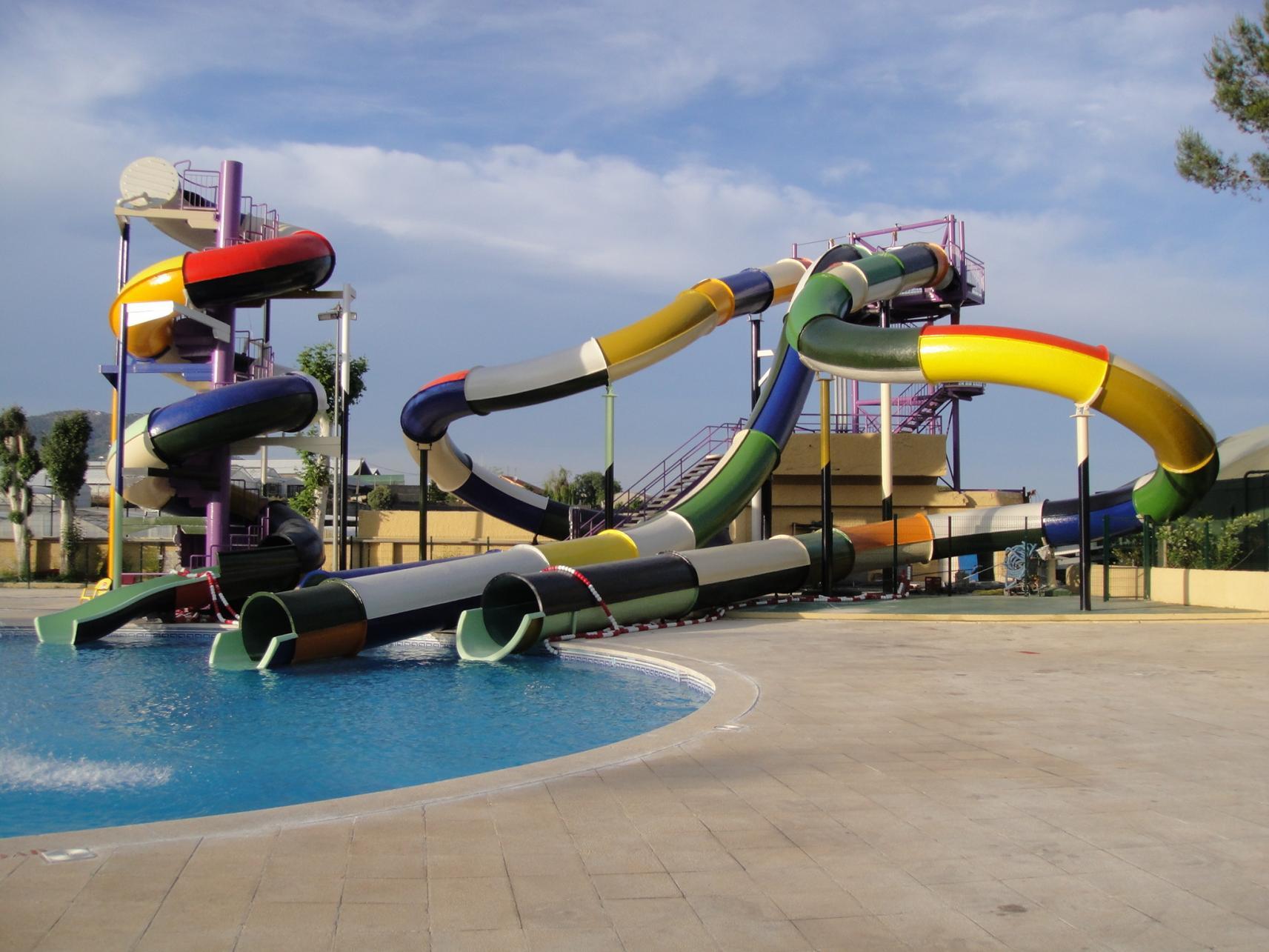 Illa Fantasia Wasserpark in Barcelona.