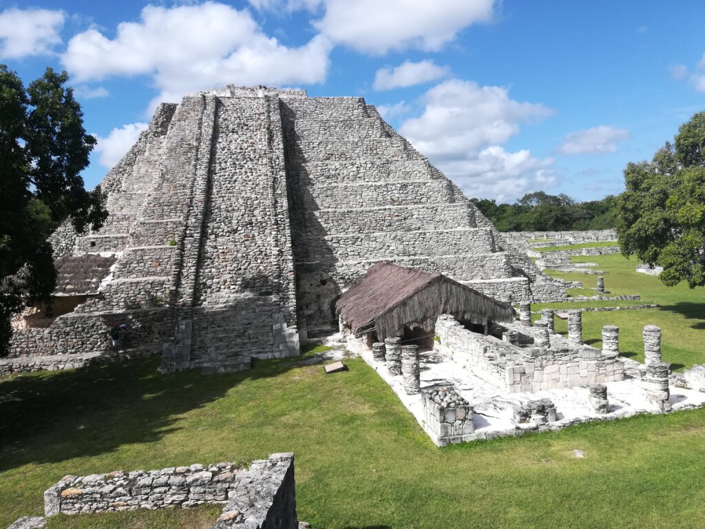 Maya-Ruinen in Mexiko.