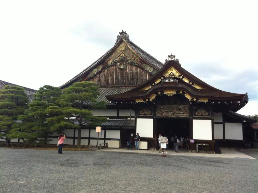 Historischer Tempel in Kyoto, Japan.