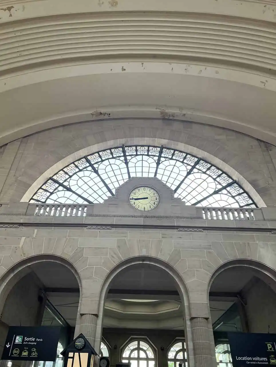 Bahnhof Gare du Nord in Paris, Frankreich