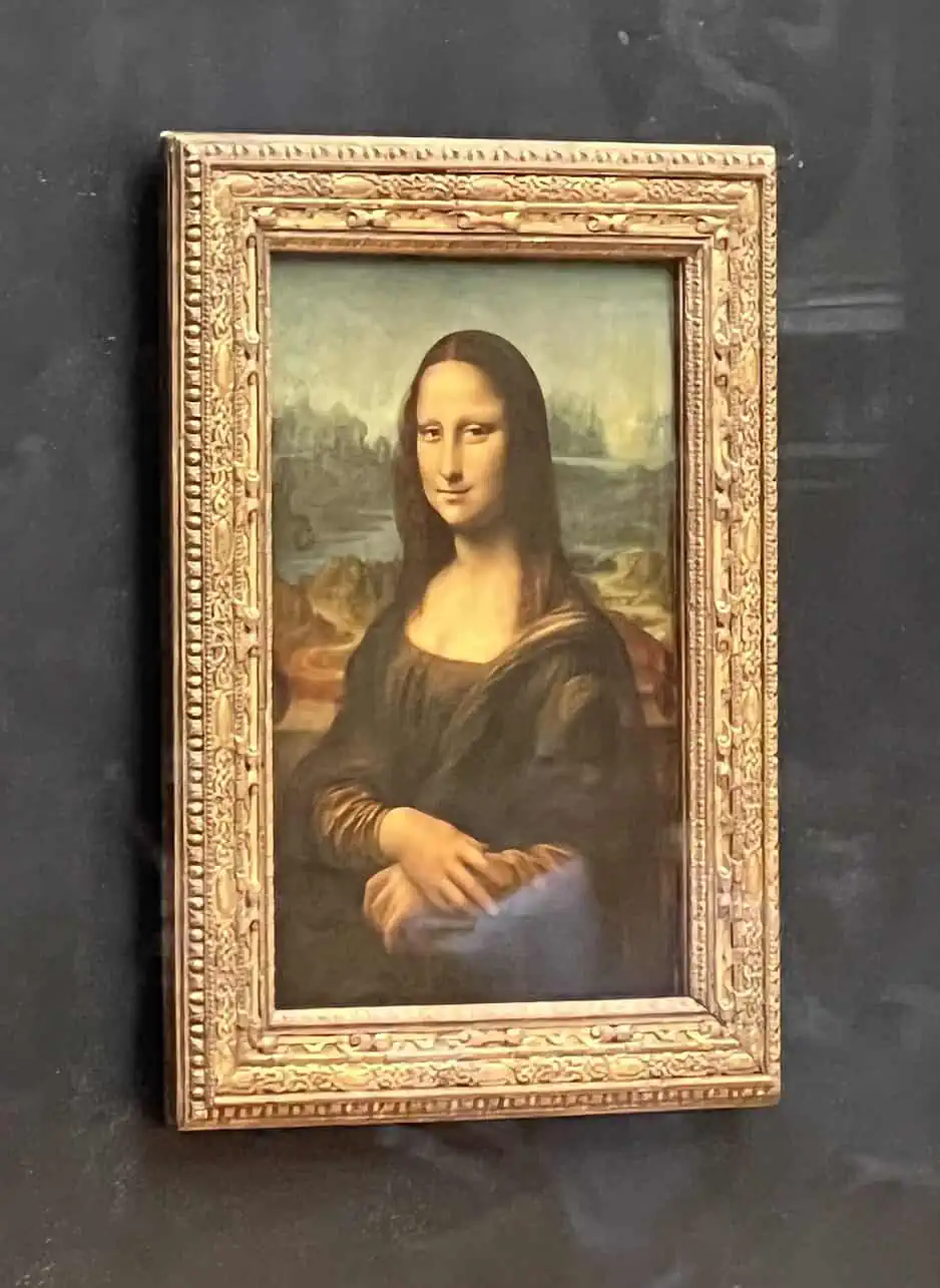 Mona Lisa im Louvre in Paris, Frankreich