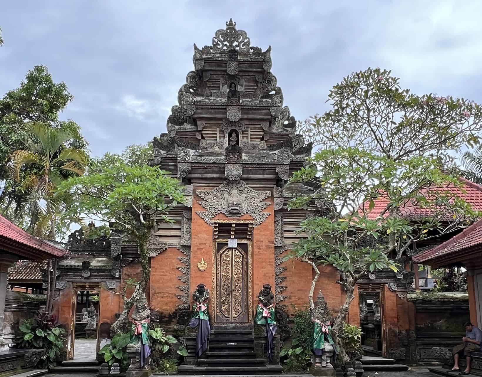 Palast in Ubud auf Bali, Indonesien