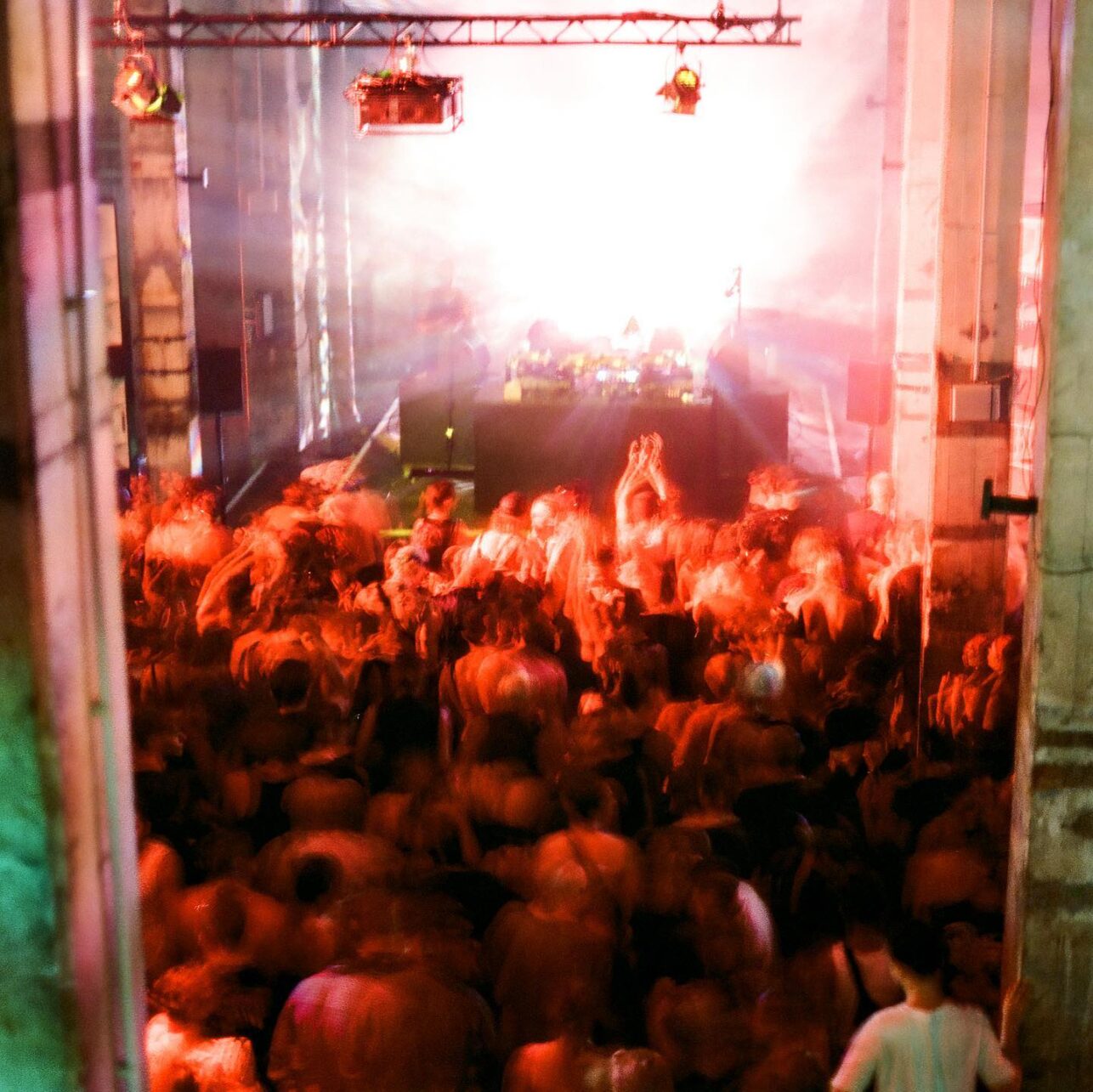 Party im Tresor Club in Berlin, Deutschland.