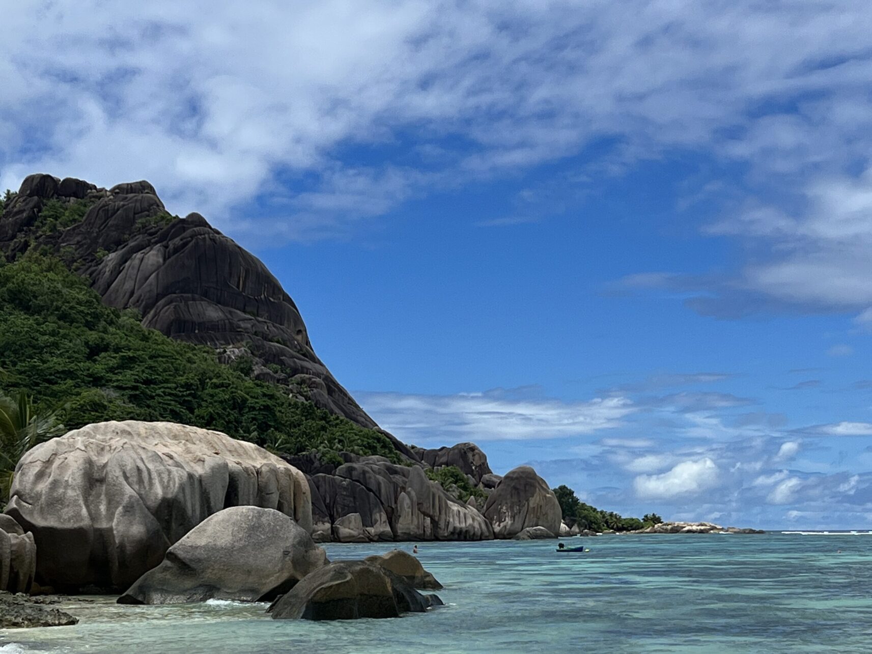 Shark Rock, Seychellen.