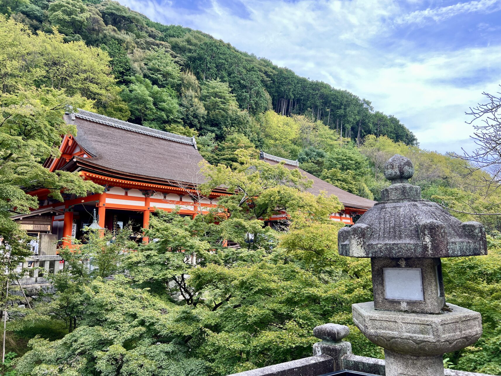 Kiyumizudera-Tempel in Kyoto, Japan.